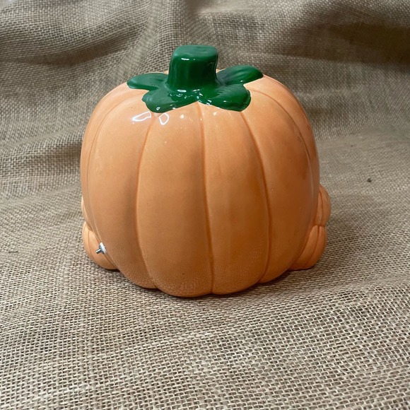 NCE 1992 "Its Alive" Light Up Eerie Sounds Pumpkin Jack O Lantern Candy Dish - Picture 5 of 6